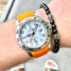 Replica Rolex Explorer II 42mm White Dial Orange rubber band or steel band - United Luxury