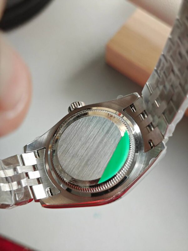 Ladies Datejust 28mm in Steel with Fluted Bezel on Jubilee Bracelet with Pink Stick Dial 279174 - United Luxury