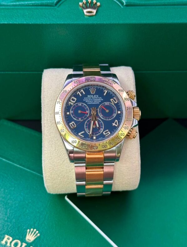 Rolex Daytona Series Men's Gold Automatic Watch with Blue Dial 116503 Blue 40mm - United Luxury