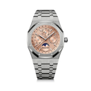 Audemars Piguet Royal Oak Moon Phase Model Salmon 41mm Color - United Luxury