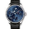IWC Portugieser men's automatic mechanical watch in blue Replica Watch - United Luxury