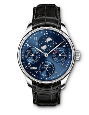 IWC Portugieser men's automatic mechanical watch in blue Replica Watch - United Luxury