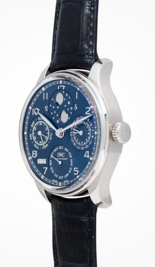 IWC Portugieser men's automatic mechanical watch in blue Replica Watch - United Luxury