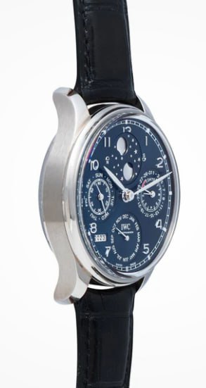 IWC Portugieser men's automatic mechanical watch in blue Replica Watch - United Luxury