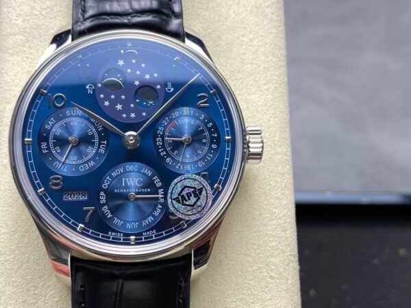 IWC Portugieser men's automatic mechanical watch in blue Replica Watch - United Luxury