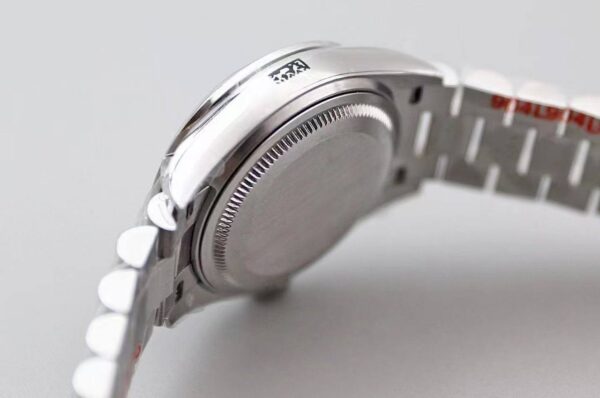 Rolex Lady Datejust 28 White Gold Steel Silver Diamond IX Dial Replica watch - United Luxury