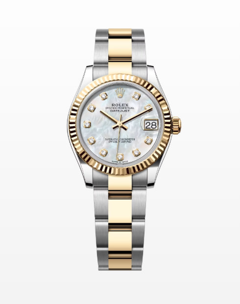 Rolex Datejust 31 Oyster, 31 mm, gold and Oystersteel, Model 278273 Replica watch - United Luxury