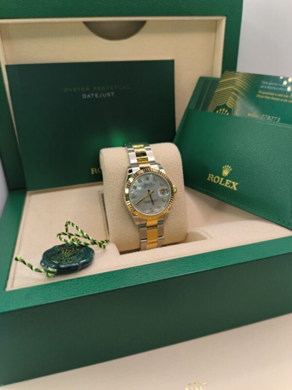 Rolex Datejust 31 Oyster, 31 mm, gold and Oystersteel, Model 278273 Replica watch - United Luxury