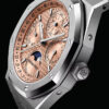 Audemars Piguet Royal Oak Moon Phase Model Salmon 41mm Color - United Luxury