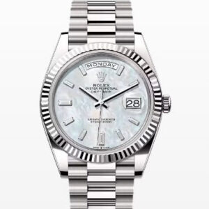 Oyster Perpetual Day-Date 40 Platinum Replica - United Luxury