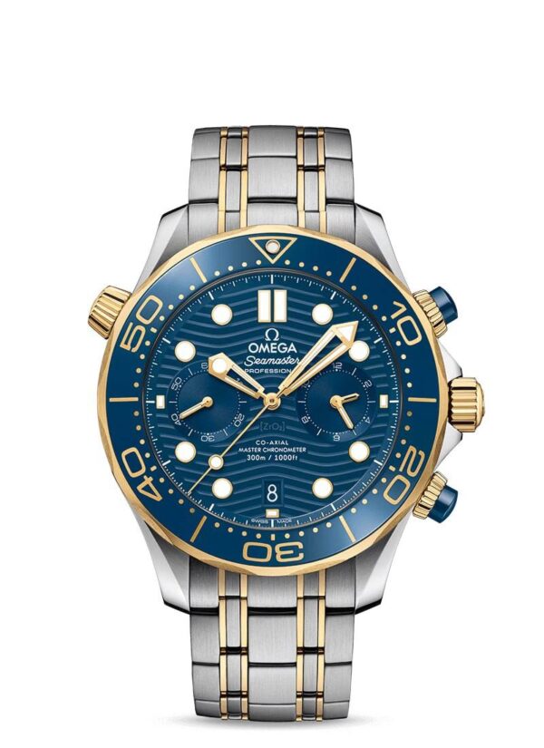 Omega Seamaster Diver 300M 44 mm, steel ‑ yellow gold on steel ‑ yellow gold Replica watch - United Luxury