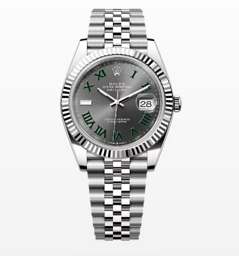 Rolex Datejust 41 mm, Oystersteel and white gold Reference 126334 - United Luxury