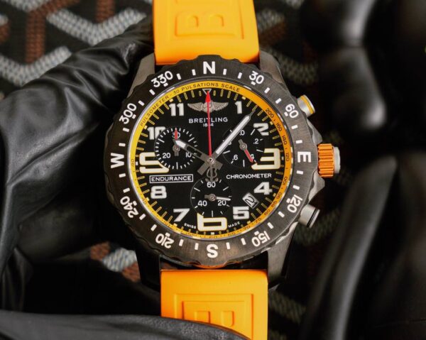 Breitling - Endurance Pro Quartz watch, yellow strap - United Luxury