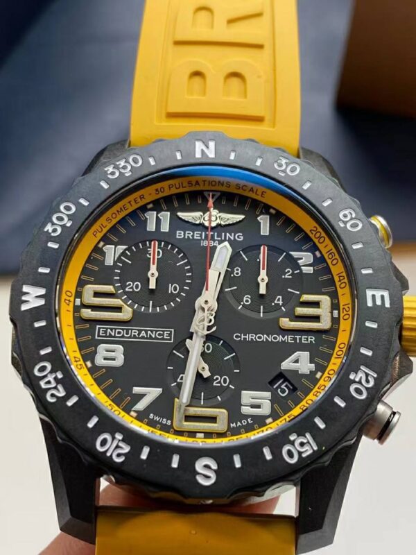 Breitling - Endurance Pro Quartz watch, yellow strap - United Luxury