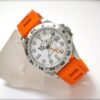 Replica Rolex Explorer II 42mm White Dial Orange rubber band or steel band - United Luxury