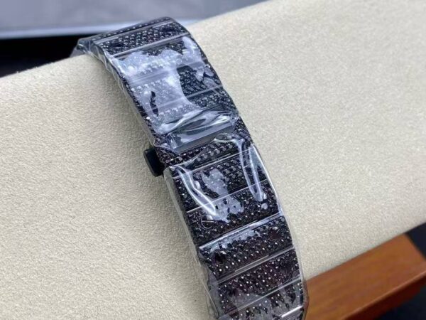 40mm Cartier Santos 100 XL - Black Diamond - United Luxury