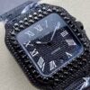 40mm Cartier Santos 100 XL - Black Diamond - United Luxury
