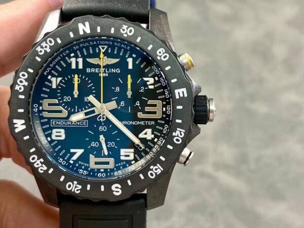 Breitling – Endurance Pro Quartz watch, black strap - United Luxury
