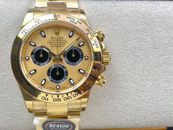 NEW ROLEX DAYTONA 116508-0014 GOLDEN AND BLACK - United Luxury