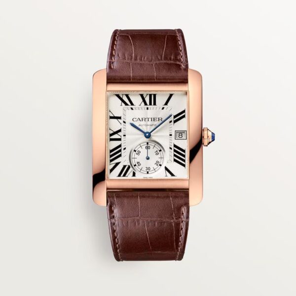 W5330001 Tank MC | Large model, automatic movement, rose gold, leather - United Luxury