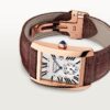 W5330001 Tank MC | Large model, automatic movement, rose gold, leather - United Luxury
