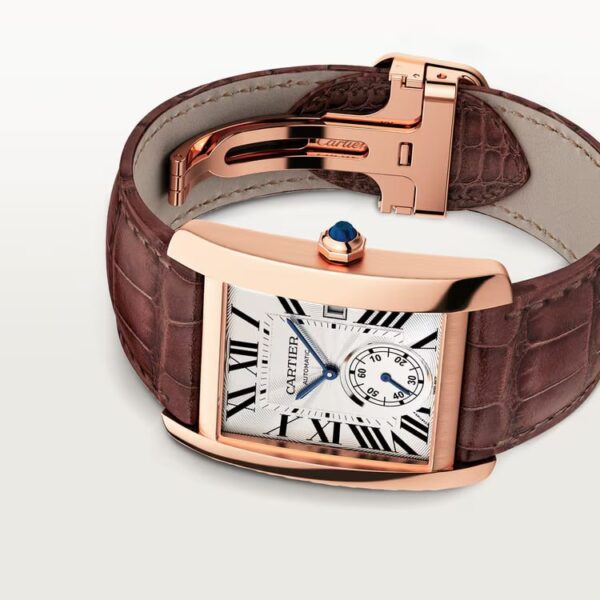 W5330001 Tank MC | Large model, automatic movement, rose gold, leather - United Luxury