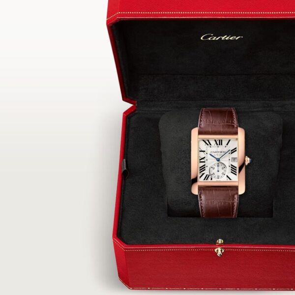 W5330001 Tank MC | Large model, automatic movement, rose gold, leather - United Luxury