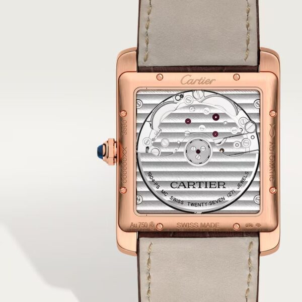 W5330001 Tank MC | Large model, automatic movement, rose gold, leather - United Luxury