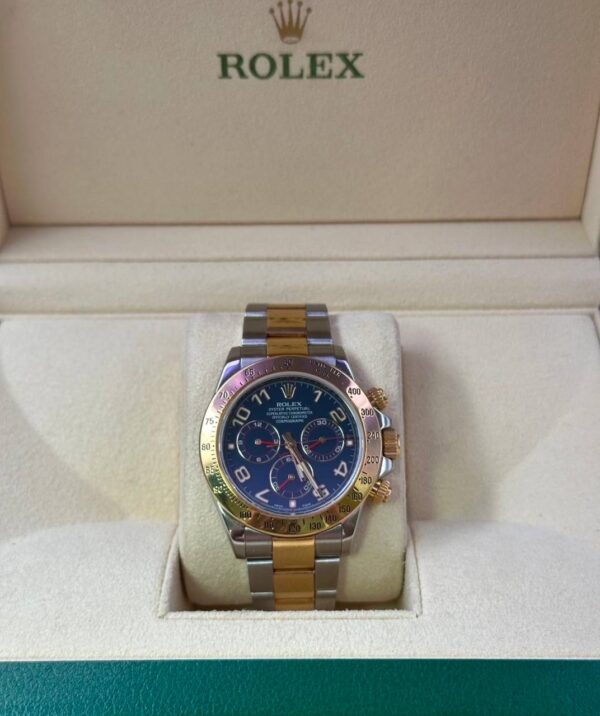 Rolex Daytona Series Men's Gold Automatic Watch with Blue Dial 116503 Blue 40mm - United Luxury