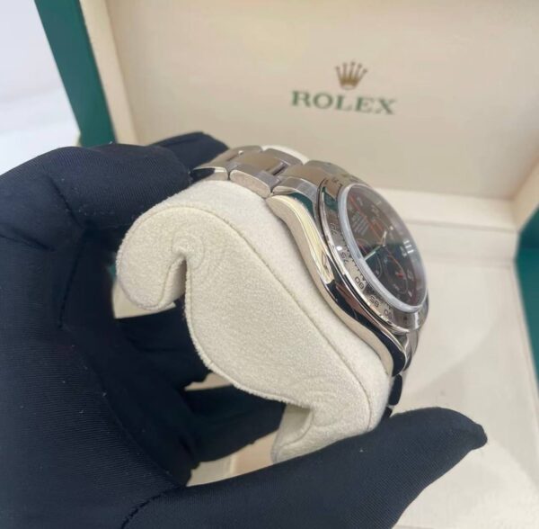 Rolex Daytona White Gold Black Arabic Dial Oyster Bracelet 116509 - United Luxury