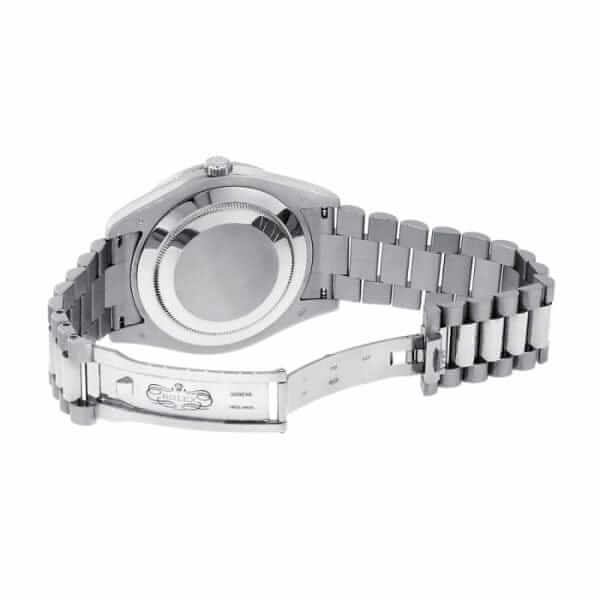Rolex Day-Date White Diamond Replica - United Luxury
