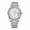 Rolex Day-Date 40 228239 EW Stainless Steel White Gold Dial Oyster Replica - United Luxury