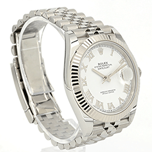 Rolex Datejust 41 Jubilee , 41 mm, Oystersteel and white gold Reference 126334 Replica - United Luxury