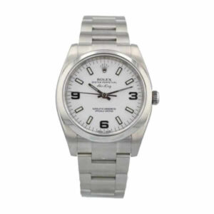 Rolex Air King Stainless Steel White Dial 114200 Replica - United Luxury