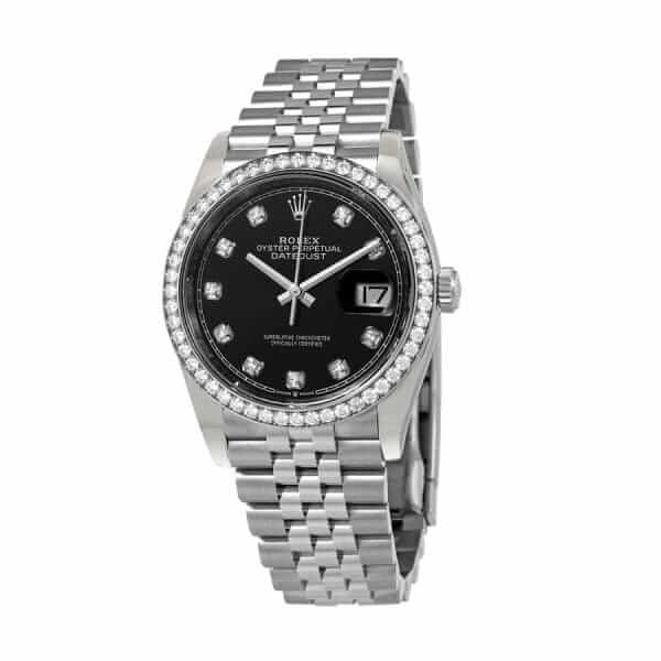 Rolex Datejust 116234 Stainless Steel Black Dial Replica - United Luxury