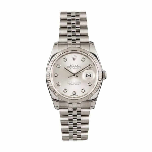 Rolex Datejust 116234-0084 Silver Dial Replica - United Luxury
