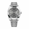 Rolex Datejust 126300 Stainless Steel Grey Dial Replica - United Luxury