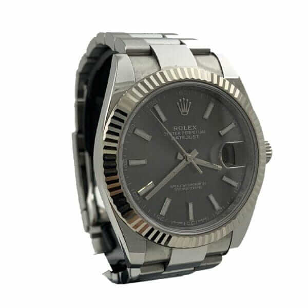 Rolex Datejust Grey Dial Replica - United Luxury