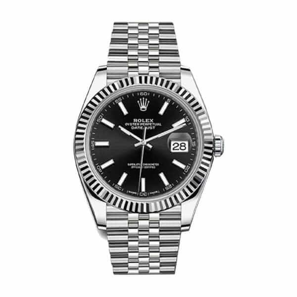 Rolex Datejust 126234 Stainless Steel Black Dial Replica - United Luxury