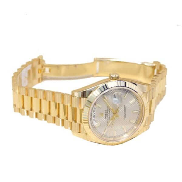 Rolex Diogonal Silver Replica - United Luxury