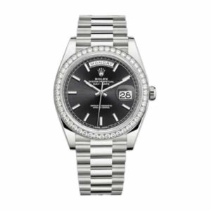 Rolex DayDate Black Diamond Replica - United Luxury