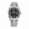 Rolex Day-Date White Diamond Replica - United Luxury