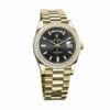 Rolex Day-Date 228398TBR Yellow Gold & Diamonds Black Dial Replica - United Luxury