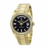 Rolex Day-Date 228398TBR Yellow Gold & Diamonds Black Dial Replica - United Luxury