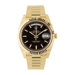 Rolex Day-Date Gold Black 228235 EW Replica - United Luxury