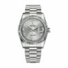 Rolex Day-Date II 218239 Grey Roman Dial Replica - United Luxury