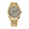 Rolex Day-Date II Collection Gold Silver White Dial 218238 Replica - United Luxury