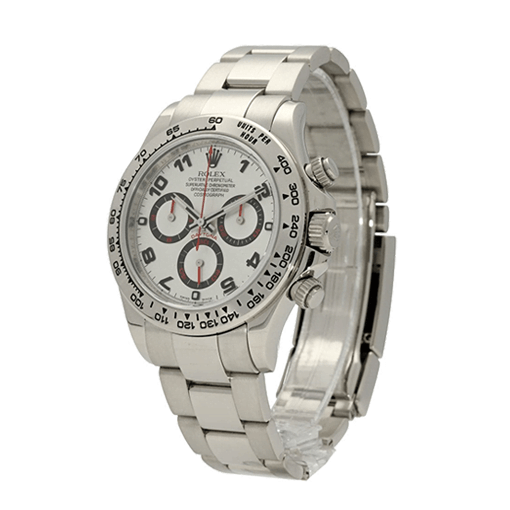Rolex Daytona 116509 White Gold Silver Dial Replica - United Luxury