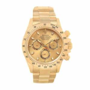 Rolex Daytona Cosmograph Yellow Gold Dial 116528 Oyster Replica - United Luxury