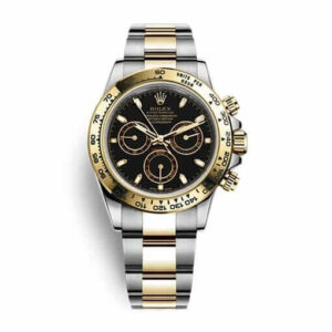 Daytona 116520 Gold Steel Black Replica - United Luxury